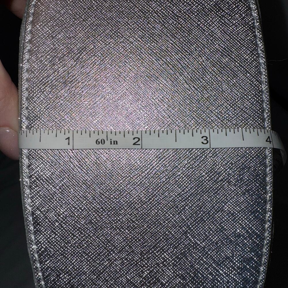 Kate Spade Small Satchel Glimmer, Lunar Light NWT - Glitter Shimmer Sparkle Glam - Picture 5 of 7